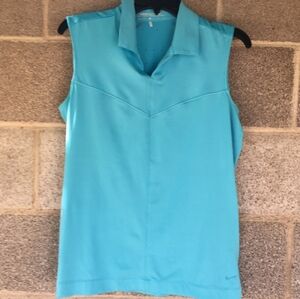 Womens Nike Golf Dri Fit golf tennis shirt